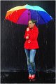 421 - charlotte sous la pluie - HENRIEL Georges - france